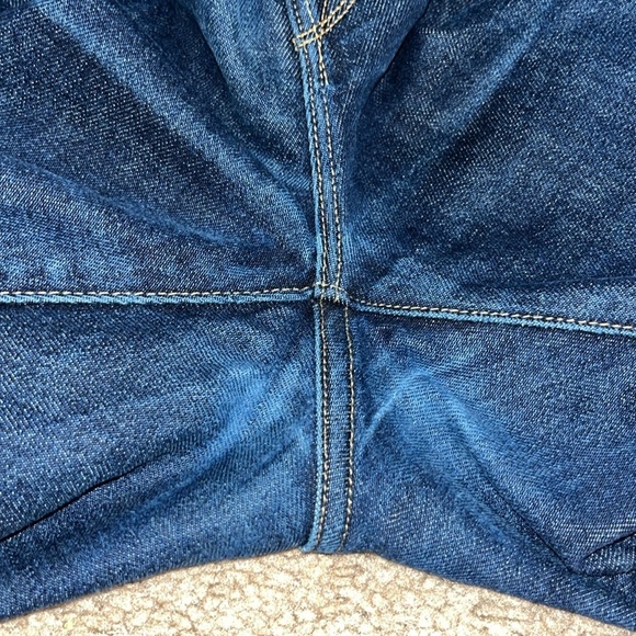 Buck Mason 12101 Maverick Slim Double Dipped 14oz. Denim Blue Jean 29 x 30 - Picture 7 of 9